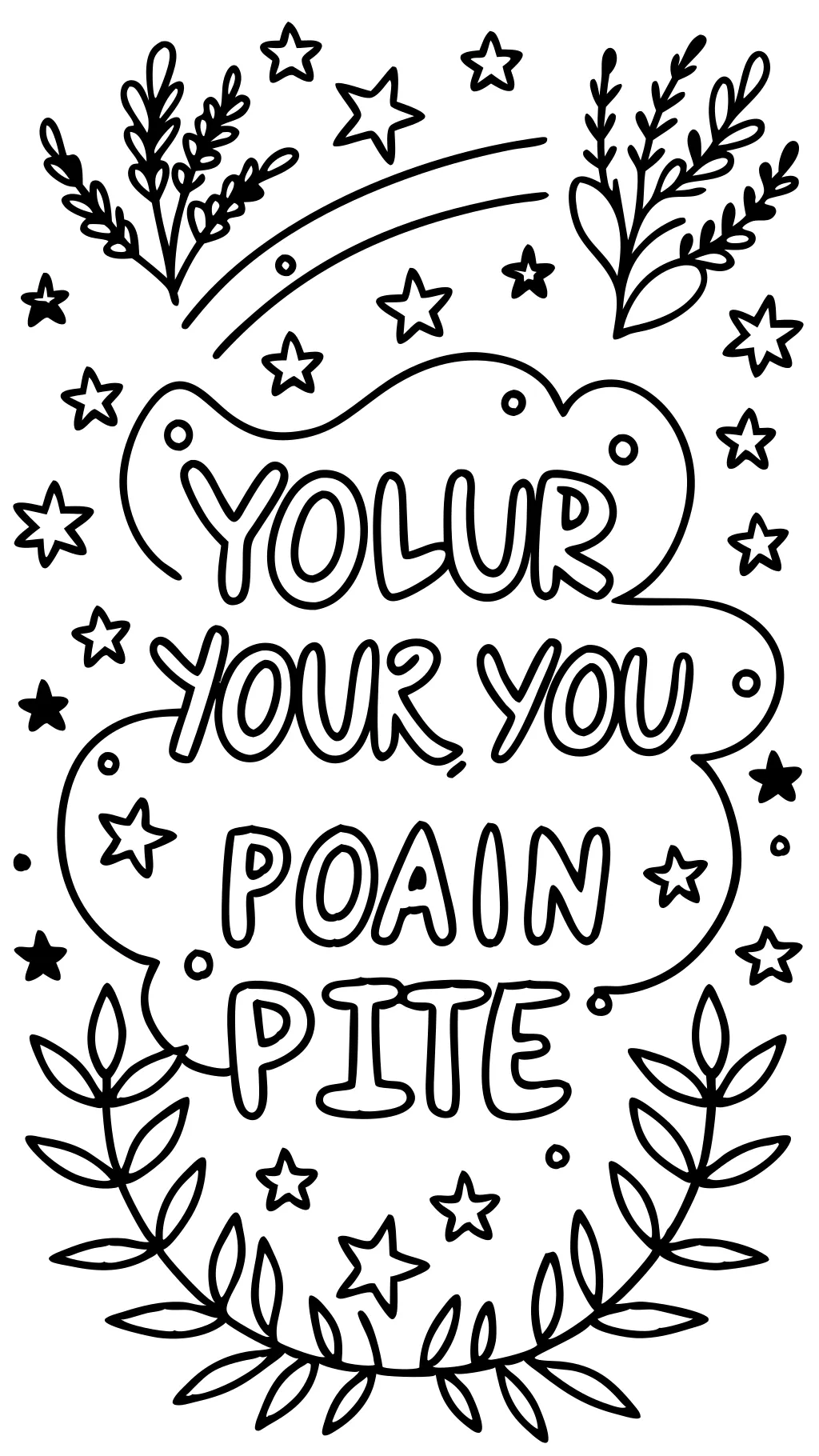 free motivational coloring pages